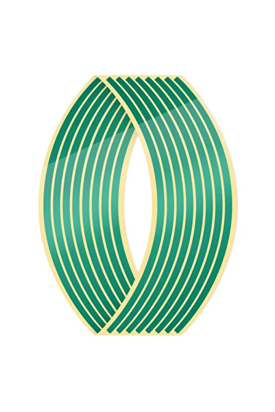 choice2 مجموعة واحدة من شرائط تزيين السيارات الخضراء العاكسة، ملصقات وشعارات ...