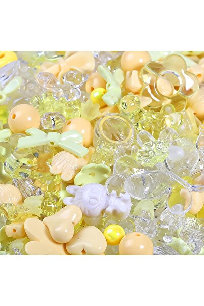 choice2 Other Mixed Yellow 50g 50g/pack Mixed Style Mixed Color Acrylic Loose...