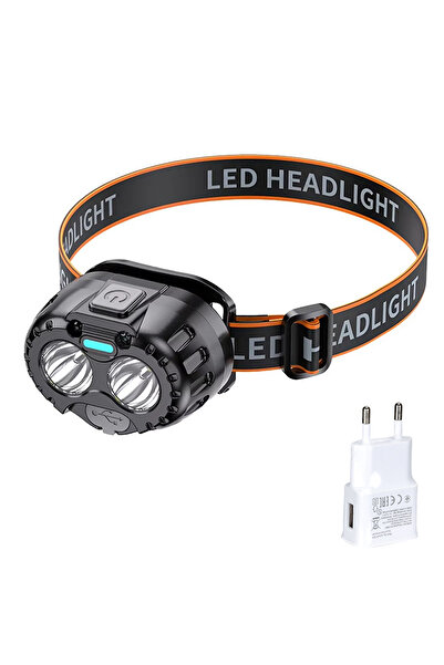 Choice مصباح رأس هايناست T-290 مزود بقابس أوروبي، مصباح LED قوي مقاوم للماء ب...