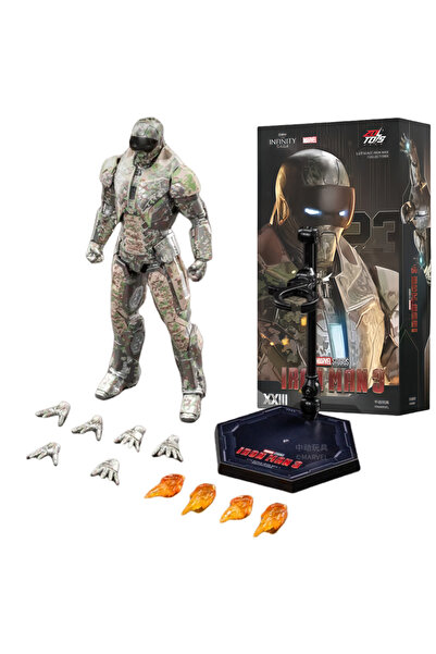 Choice12 مجموعة شخصيات الأكشن الأصلية MK23 من ZD Toys، الرجل الحديدي، توني ست...