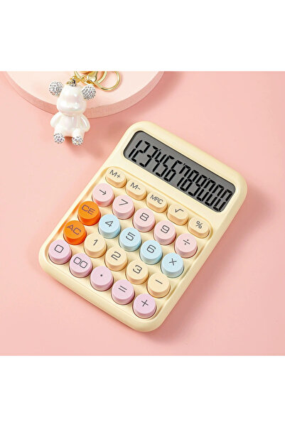 Choice3 B 1pc candy color calculator, with large LCD screen, calculator butto...