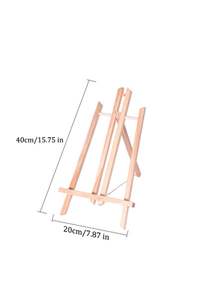 Choice1 20x40cm Wooden Easel For Painting,20cm 24cm 30cm 40cm 50cm Height Fol...