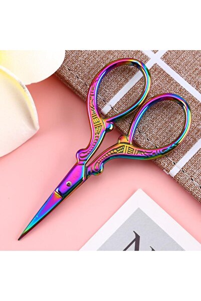 Choice4 مقص رقم 8 لطباعة الزهور، مصنوع من الفولاذ المتين عالي الجودة، مقص خيا...