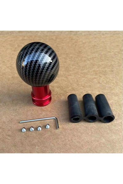 choice2 مقبض ناقل حركة عالمي أحمر اللون، كروي الشكل، مطبوع بتقنية نقل الماء، ...