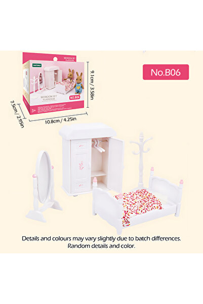 Choice6 B06 1:12 Forest Family Dollhouse Furniture Montessori Miniature Doll ...