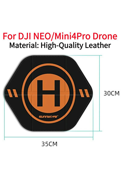 Choice1 منصة هبوط طائرات بدون طيار مقاس 35 سم × 35 سم، مزدوج وجهين، مقاومة لل...