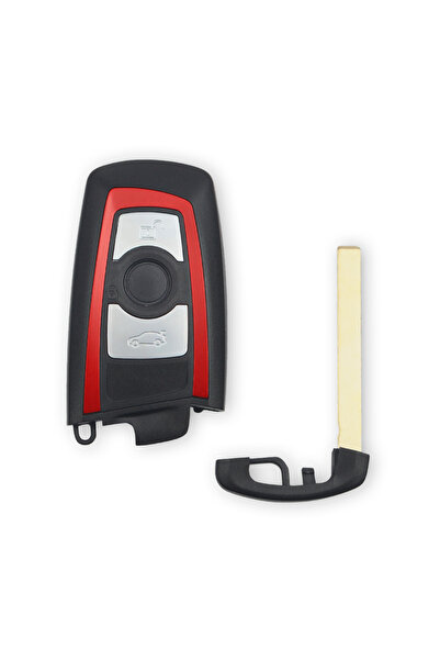 choice2 3 Button Red KEYYOU For BMW CAS4 F System 3 5 7 Series 2009-2016 E90 ...