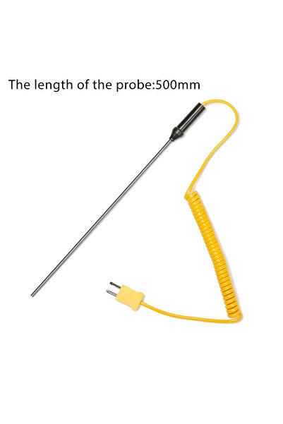 choice2 مستشعر حراري من النوع K، بطول 500 مم، ونطاق قياس من -50 درجة مئوية إل...