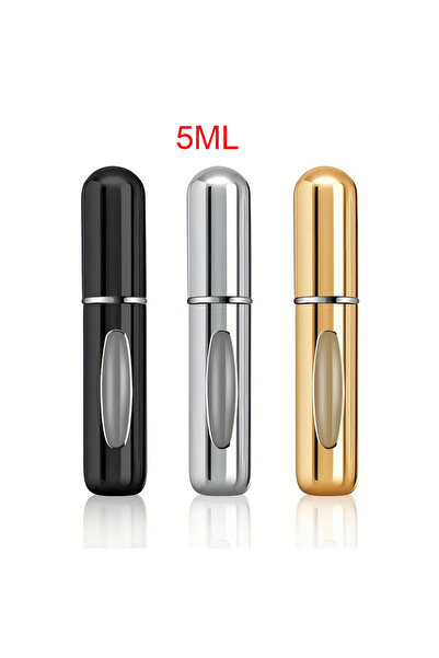 Choice 3Pcs Mixed Loading Mini Refillable Perfume Atomizer Aluminum, Travel P...