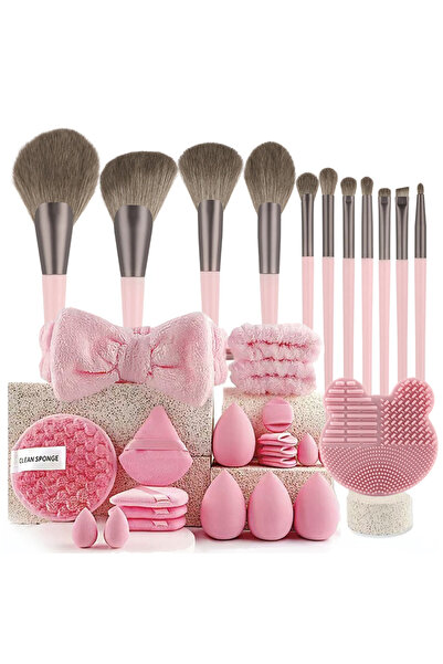 choice2 32pcs 13/33pcs Professional Makeup Brush Set with Accessories for Com...
