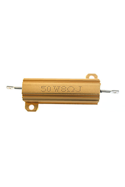 Choice4 50W-8R 2PCS RX24 Aluminum Power Resistor 100W 50W 25W 10W 0.1~1Kohm M...