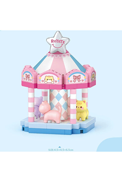 Choice1 حقيبة مكعبات بناء صغيرة (180 قطعة) - لعبة جديدة لمدينة الملاهي - دوام...