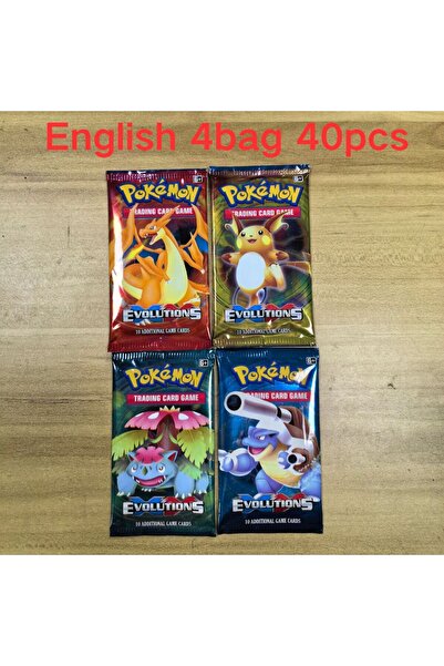 Choice25 الإنجليزية 4 أكياس 40-360 قطعة ميجا بوكيمون ميجا إيفولوشن سكرو بلاك ...