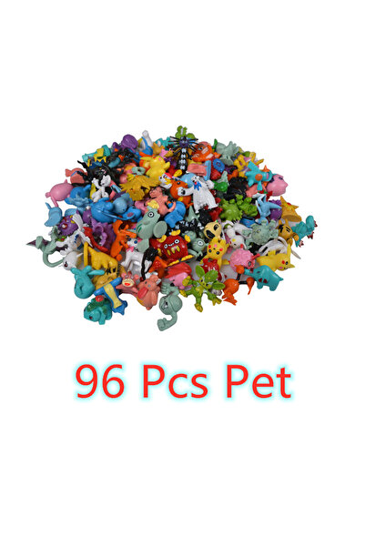 Choice7 96 قطعة بدون صندوق، شخصيات أنمي بوكيمون، 144 نمط، ألعاب، مجسم بيكاتشو...