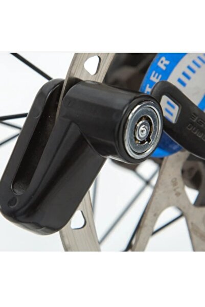 Choice1 دراجة كهربائية سوداء مضادة للسرقة من نوع Lk مزودة بفرامل قرصية وسلك ف...