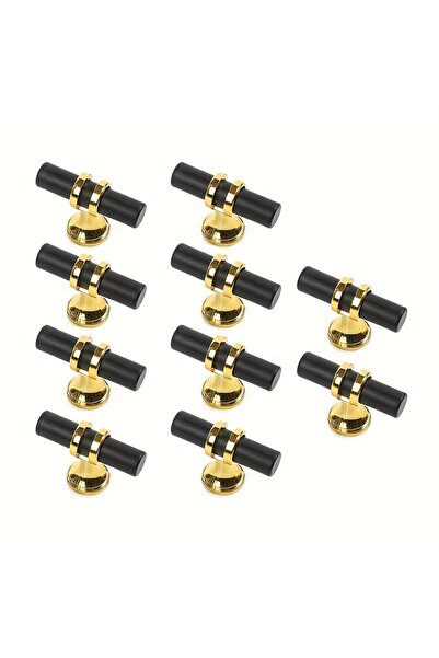 choice2 12pcs Black 12pcs Wardrobe Door Handle Modern Simple Light Luxury Bla...