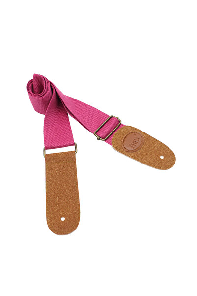 Choice7 Pink Adjustable Guitar Strap Polyester High-Grade Printing Ethnic Sty...