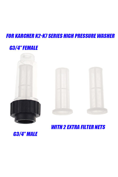 Choice filter-2 High Pressure Washer Water Filter For Karcher K3 K4 K5 K6 K7 ...