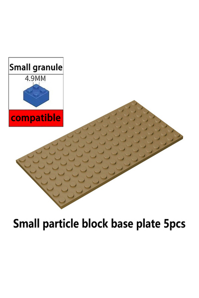 Choice4 مجموعة من 5 قطع من الطوب الأسود، قاعدة أحجية صفراء اللون، مقاس 8×16، ...