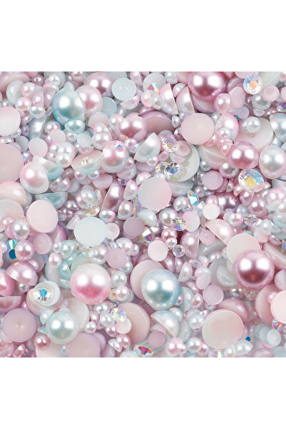 Choice8 مزيج عشوائي 10 غرام 60 10 غرام أحجام متنوعة جيلي راتنج مسطح أحجار الر...