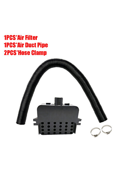 Choice4 مجموعة JQKL-F-1 فلتر مدخل هواء سخان ديزل للسيارة 25 مم + أنبوب مدخل ك...