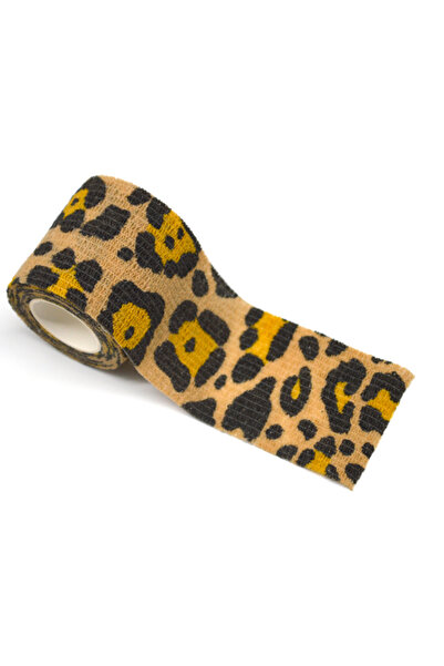 Choice25 Leopard print 1Pc 34Colors Tattoo Grip Bandage Non-slip Waterproof D...