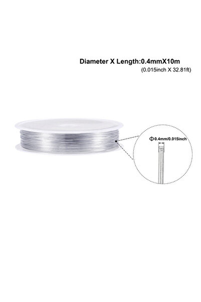 Choice12 سلك زنك 0.4 مم، طول 10 أمتار، نقاء 99.99%، للحماية الكاثودية والرش ا...