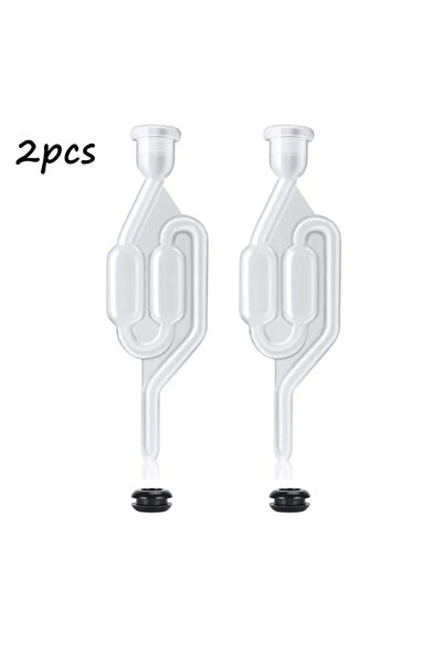 choice2 قطعتان من صمامات تهوية مزدوجة على شكل حرف S لصنع النبيذ، صمامات تهوية...