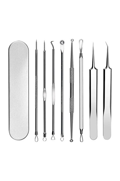 Choice1 8Pcs 11Pcs/Set Acne Blackhead Removal Needles Black Dots Cleaner Pore...