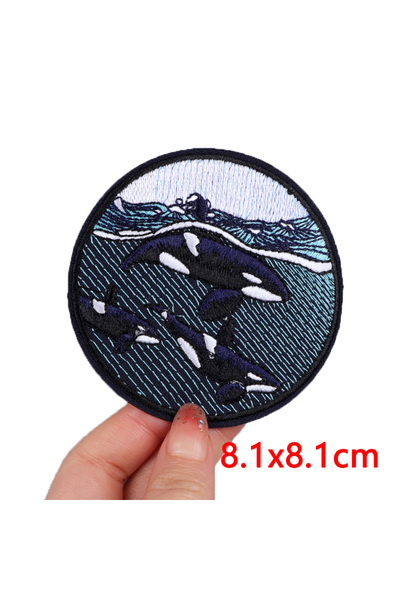 Choice31 رقع خارجية PE8343CT للملابس، شارات جبلية لاصقة حرارياً، رقع قابلة لل...