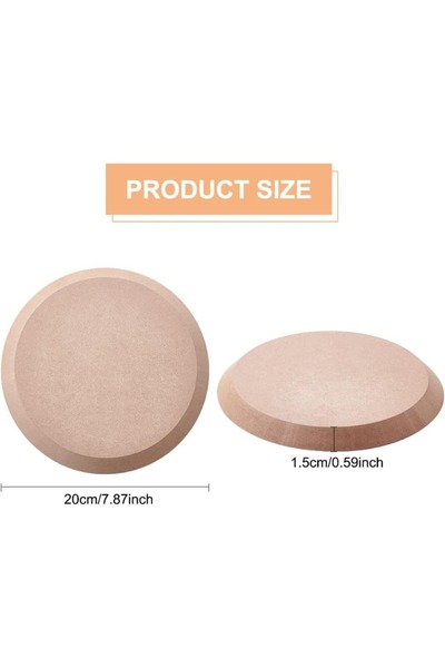 choice2 AECH-04992 قطعة واحدة من أدوات الفخار الدائرية، قالب تشكيل طبق سيرامي...