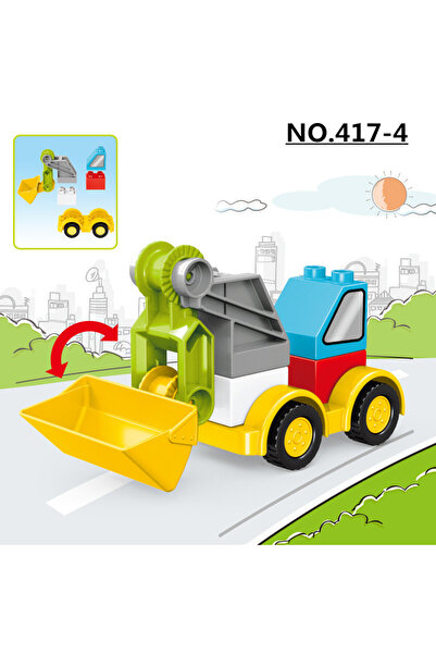 Choice3 رافعة شوكية، مكعبات بناء كبيرة الحجم، سيارة، مدينة إبداعية، بناء، راف...