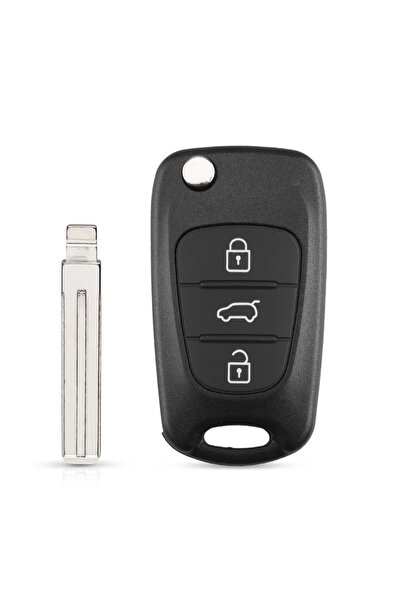 Choice1 غطاء مفتاح سيارة بديل قابل للطي من KEYYOU، موديل 3، قطعة واحدة، مناسب...