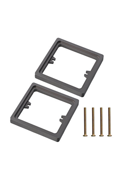 Choice1 لوحة جدارية رمادية اللون مكونة من قطعتين، فاصل مفتاح كهربائي مفرد 10 ...