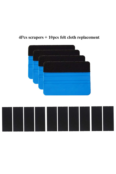 Choice3 مجموعة من 14 قطعة من أدوات لفّ الفينيل للسيارات من NeoWrap، مكشطة حوا...