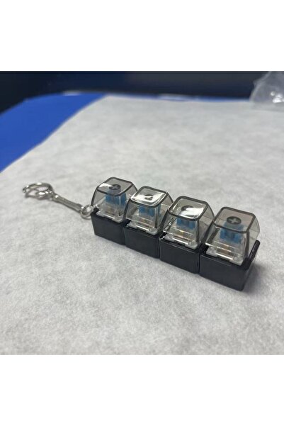 Choice8 لوحة مفاتيح ميكانيكية بأربعة أزرار للأصابع، ألعاب مضادة للتوتر، أغطية...