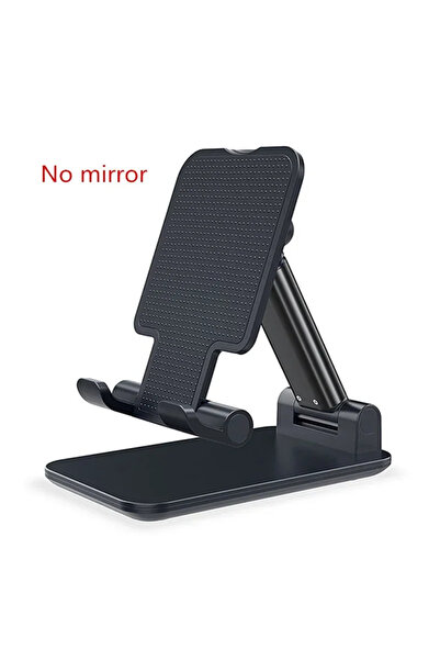 choice2 حامل أجهزة لوحية معدني جديد T9 باللون الأسود، قابل للطي، يدعم الهاتف ...