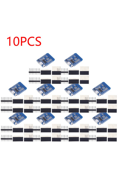 Choice7 10 قطع صغيرة D1Mini ESP8266 ESP WIFI لوحة تطوير تعتمد على ESP-8266 D1...
