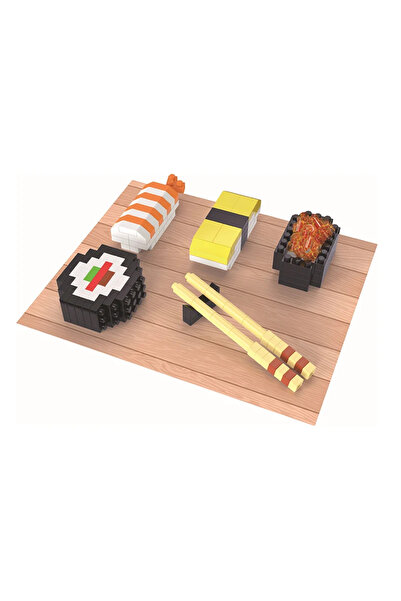 Choice1 مكعبات بناء طعام السوشي الصغيرة، فشار، بيرة، سوشي، شوكولاتة، نموذج، ج...