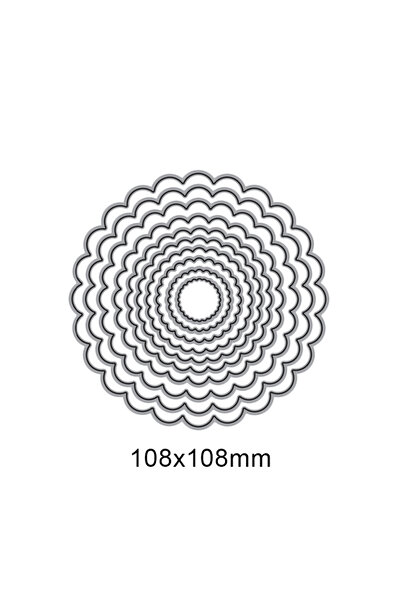 Choice16 صورة ٤: قوالب تقطيع معدنية أساسية للإطارات: مستطيل، مربع، دائري، بيض...