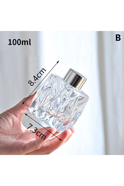 Choice1 زجاجات ناشرة للزيوت العطرية، سعة 100 مل و50/100 مل، شفافة، مصنوعة من ...