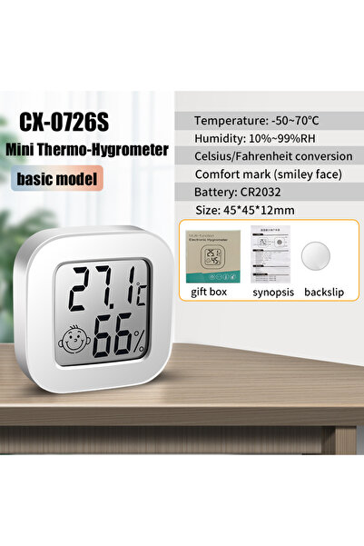 choice2 CX-0726S Regular Bluetooth LCD Electronic Digital Temperature Humidit...