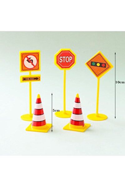 Choice15 1set Excavator Car Crane Tractor Birthday Cake Topper Ctruction Part...