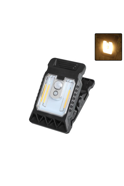 Choice6 Small lamp Warm Portable LED Solar Clip Lamp Intelligent Sensing Sola...