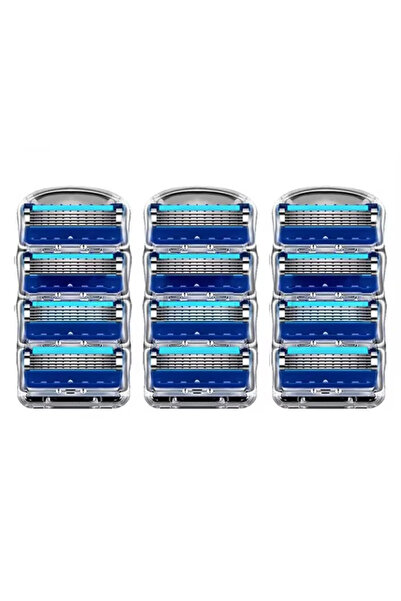 Choice3 ماكينة حلاقة يدوية للرجال، 12 شفرة، خمس طبقات، شفرات من الفولاذ المقا...