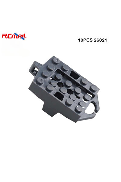 Choice4 10 قطع - 26021 - رمادي، 10 قطع من مكعبات البناء الصغيرة، ملحقات مسارا...