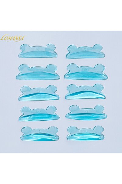 Choice1 5 أزواج من وسادات تجعيد الرموش المصنوعة من السيليكون من بلو لومانسا، ...