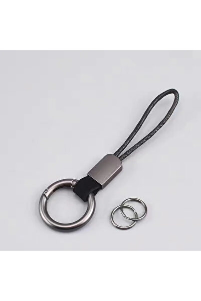 Choice3 black Car Keychain Light Luxury Style Key Ring Universal Key Holder M...
