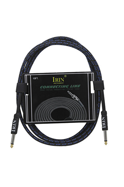 Choice14 3M Blue IRIN Audio Cable 6.5mm Plug No Noise Audio Wire Cord Musical...