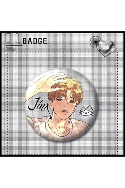 choice2 دبوس شارة زي تنكري لشخصية جينكس من أنمي، مقاس 58 مم، مصنوع من الصفيح،...